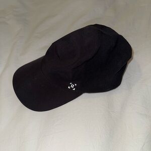 Black Lululemon Baseball Hat with Logo